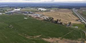 Properties near site of Sydney's new airport at Badgerys Creek.