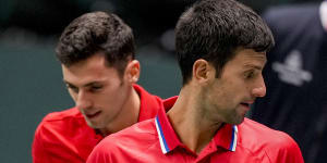 Novak Djokovic has been named to play in the ATP Cup.