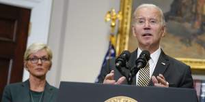 US President Joe Biden speaks about energy and the Strategic Petroleum Reserve.