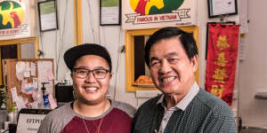 Rita and Van Pham,owners of the never-fails-to-please Pho Pasteur.