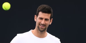 Djokovic’s low-key arrival a world away from airport detention