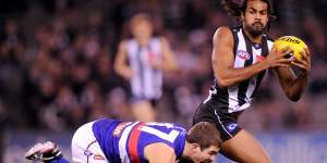 Collingwood coach Nathan Buckley wants to sit down with Heritier Lumumba.