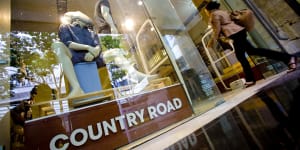Woolworths Holdings says it has the capacity to grow Country Road Group brands now it has sold David Jones.