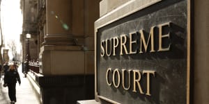 The man has filed a bid to have his reporting obligations suspended in the Supreme Court of Victoria.