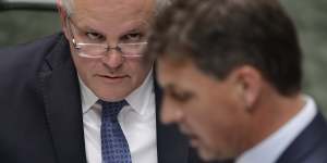 Prime Minister Scott Morrison and Energy Minister Angus Taylor face Parliament on Thursday.
