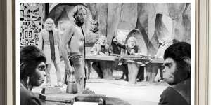 Careful what you wish for:in the 1968 film Planet of the Apes,an astronaut played by Charlton Heston succeeds in travelling into the future only to be detained by a “judicial council of orangutans”.