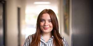 Sylvia Krozian completed year 12 at South Oakleigh Secondary College in 2023 and hopes to study fine arts and education in 2024. 