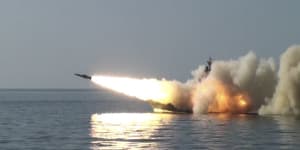 Russia fires supersonic anti-ship missile in Sea of Japan