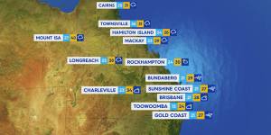 National weather forecast for Thursday December 19