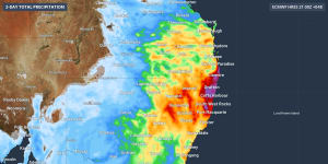 Severe weather warning issued as Lismore fears third flood of the year