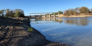 The first major river flow to arrive in the Menindee Lakes and in the main Weir since 2016 has arrived on March 11,2020.