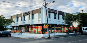 Gelato Messina HQ spans three buildings in Marrickville.