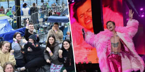 Girl crush:Perth venue bans camping in face of Harry Styles mayhem