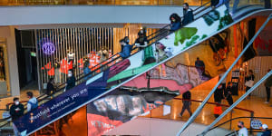 The owner of Westfield malls,Scentre Group,has annual rent escalators of inflation plus 2 to 3 per cent on many of its specialty leases.