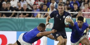 Scotland earn World Cup bonus point win over Samoa