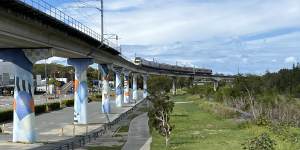 There are calls for the state government to buy out Brisbane Airtrain’s exclusive access to the airport.