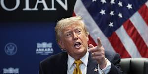 Donald Trump has hailed the return of oil prices to pre-war levels.