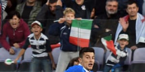 Italy settling for nothing but victory against wounded,new-look Wallabies