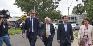 Former prime minister John Howard has endorsed Treasurer Dominic Perrottet for premier. 