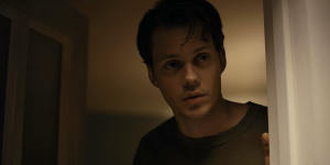 Bill (Bill Skarsgard) is earger to help Tess with her mix-up.