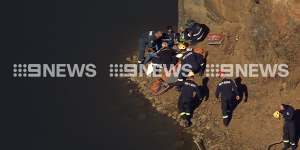 Paramedics are currently stabilising a teenager who fell from a cliff in Perth’s south east.