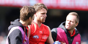 Port find the power late to pull the plug on Bombers;Ridley concussed in Rioli collision