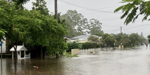 Experts believe much of the water that inundated suburbs such as Chelmer was stormwater runoff,rather than water coming up from the Brisbane River,which was held at bay by backflow prevention devices.