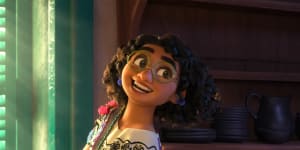 Stephanie Beatriz voices Mirabel Madrigal in Disney’s new blockbuster,Encanto.