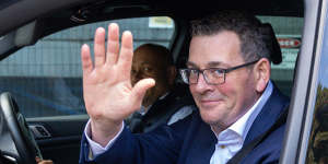 Former Victorian premier Daniel Andrews.