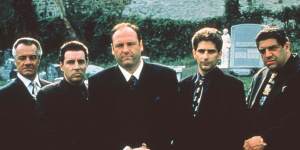 The Sopranos cast. 