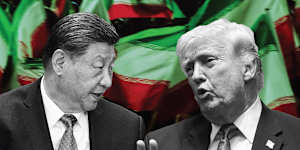Xi Trump Iran