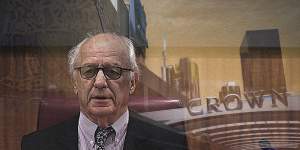 Former Federal Court judge Ray Finkelstein led the Victorian commission into Crown Melbourne.