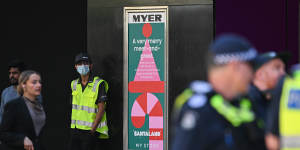 ‘Morons’:Premier blasts protesters after Myer Christmas windows launch scrapped