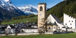 Mustair Valley in Switzerland’s Lower Engadine region.