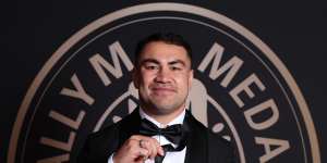 Jahrome Hughes and Olivia Kernick take top honours at Dally M awards