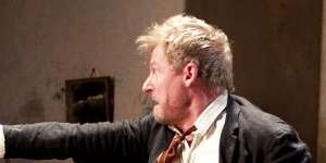 Richard Roxburgh and Cate Blanchett in Sydney Theatre Company’s Uncle Vanya,adapted by Andrew Upton,in 2010.