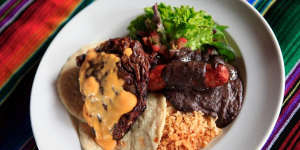 Go-to dish ... Guanacos Carne Asada at Los Latinos.
