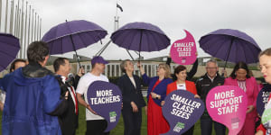 Australian Education Union Victorian branch president Meredith Peace said the union had negotiated significant workload relief for members.