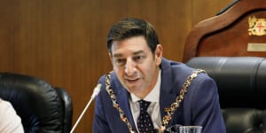 City of Perth Lord Mayor Basil Zempilas. 