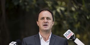 Jeremy Buckingham is the lead candidate on the Legalise Cannabis party’s upper house ticket.