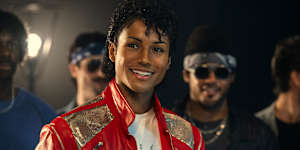 Jaafar Jackson stars as his pop megastar uncle in Michael.