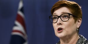 Making advancements for women and girls.:Minister for Women Marise Payne.
