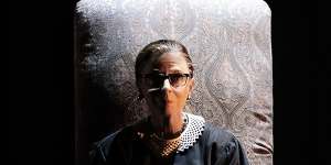 Heather Mitchell plays the late,legendary US Supreme Court judge,Ruth Bader Ginsburg.