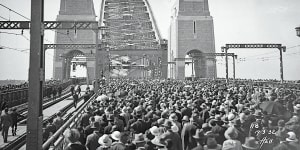 The official opening day of the Sydney Harbour Bridge was on 19 March,1932.