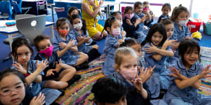 Masks scrapped in schools as state moves to live with COVID-19