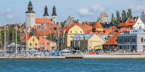 view of visby from harbor Satjan11cruiseeurope traveller Cruise Europe by Lee Tulloch