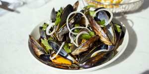 Go-to dish:Moules marinieres.