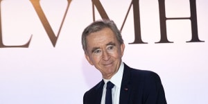 Shares in Bernard Arnault’s LVMH have been slumping as the luxury secotr faces headwinds.