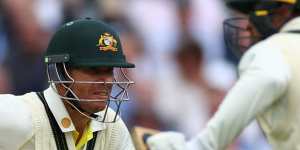 David Warner and Usman Khawaja have given Australia the chance to chase a seemingly impossible victory at the Oval.
