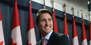 Canadian Prime Minister-designate Justin Trudeau in 2015.